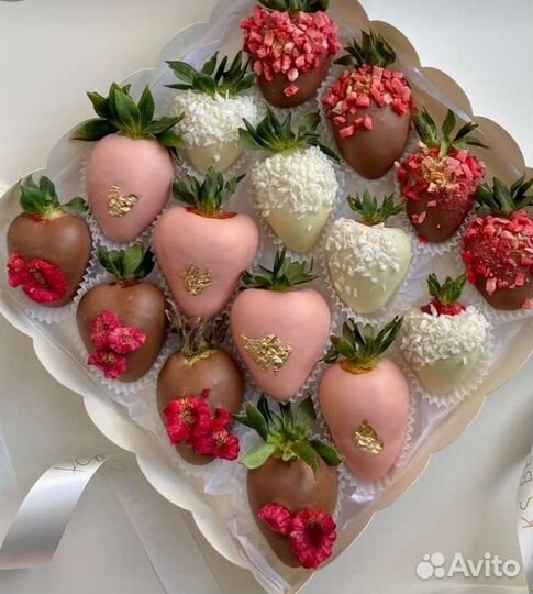 Клубника в бельгийском шоколаде