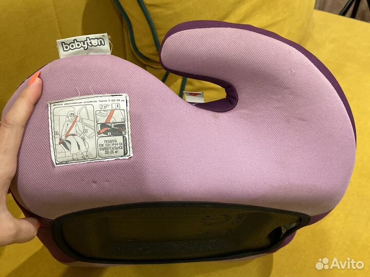 Детский бустер автомобильный