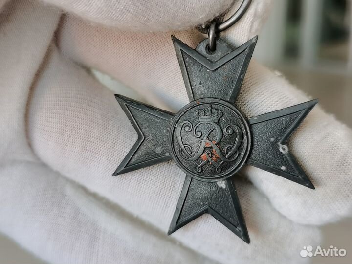 Крест военных заслуг Пруссия 1916 год оригинал