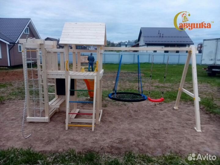 Детские площадки Савушка 4 сезона Мастер 10