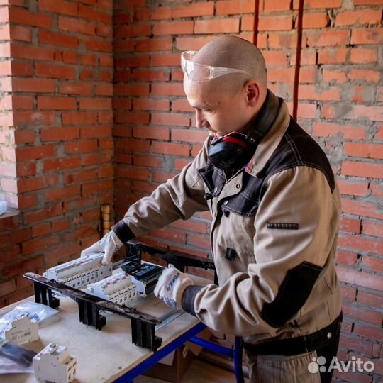 Электрик Штробление, монтаж проводки Воронеж