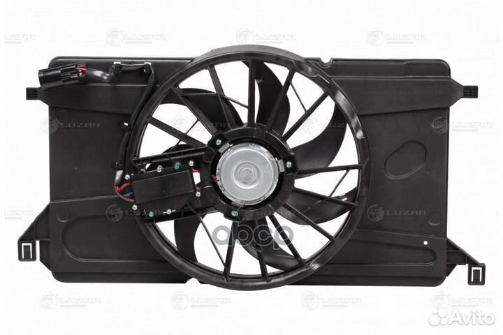 Вентилятор радиатора с кожухом mazda 3 (BK) 1.6I