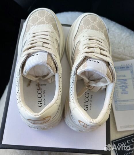 Gucci GG sneakers р.39 осень кожа