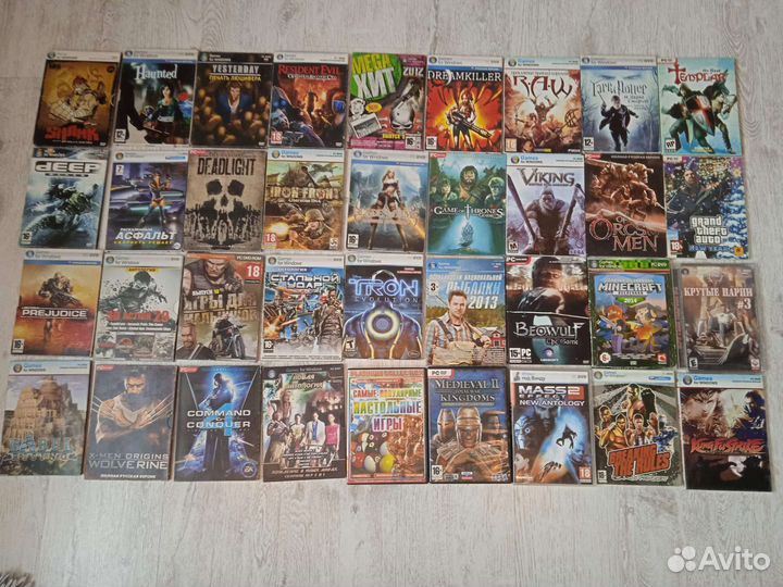 Игры для пк на дисках