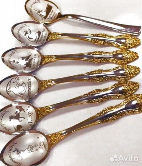 Изысканные ложки с вашим уникальным дизайном