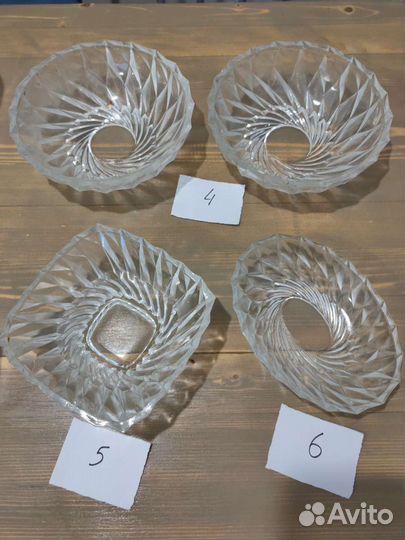 Хрусталь (салатники, креманки), штоф, подстакинник