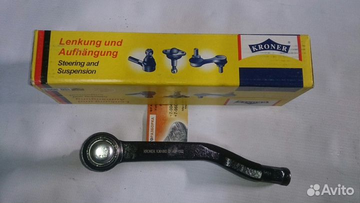 Наконечник рулевой новый Largus Logan Sandero