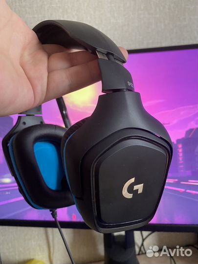 Игровые наушники logitech g432