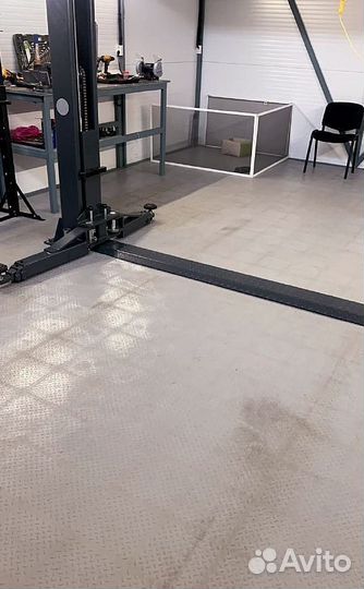 Пвх плитка для пола в гараж