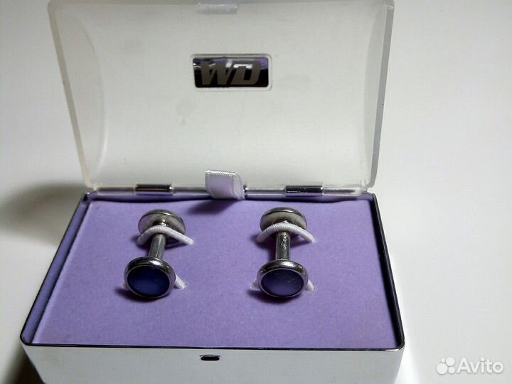 Запонки WD английский винтаж
