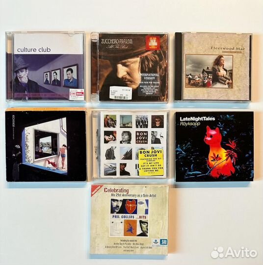 Cd диски фирменные c Rock музыкой