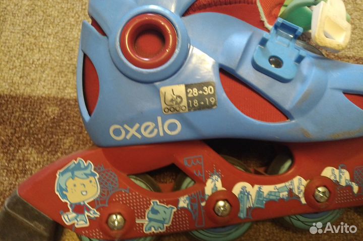 Коньки роликовые. 18-19 см