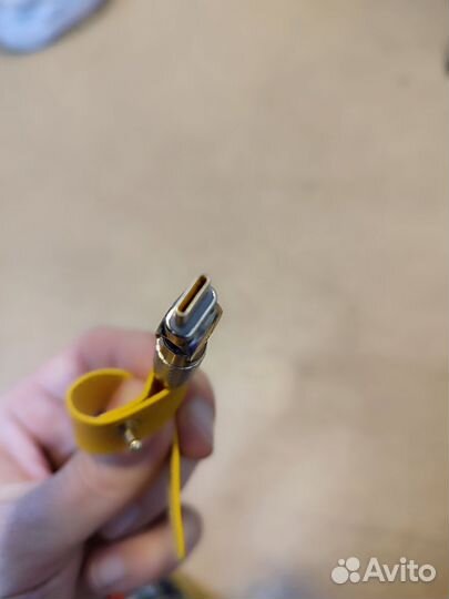 Мощный шнур type c для быстрой зарядки