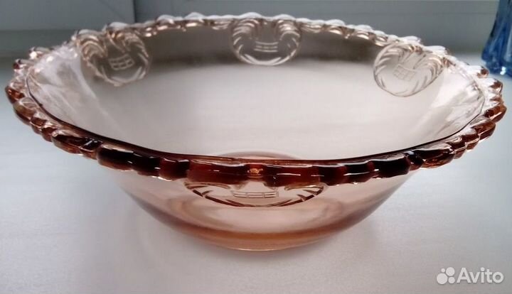 Вазы бокалы стекло хрусталь СССР