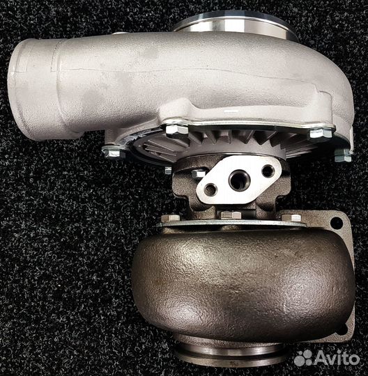 Турбина - T70E T-3 V-band, Twin-scroll, Anti Surge