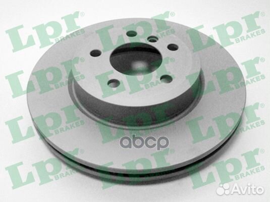 Диск тормозной B2002VR Lpr
