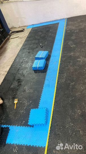 Модульная плитка для гаража
