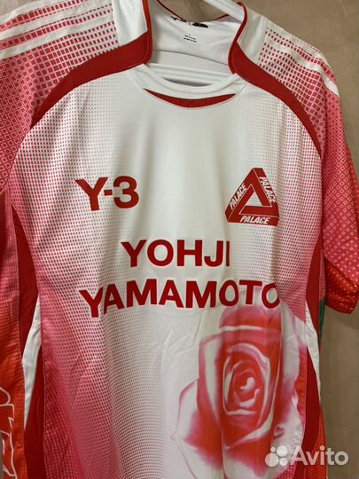 Palace y-3 Yohji yamamoto football jersey оригинал