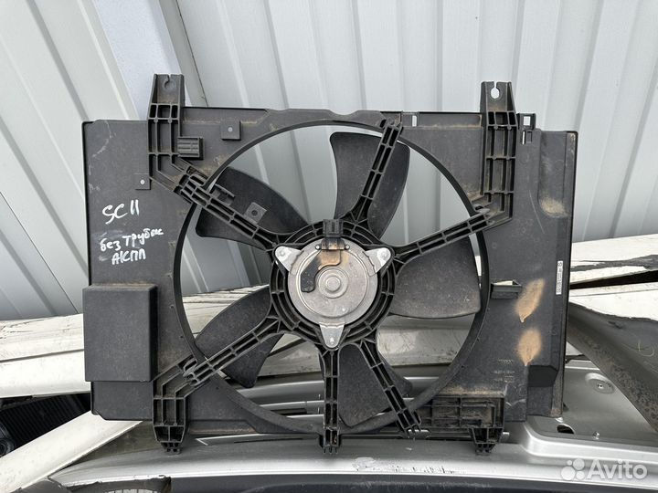 Диффузор радиатора nissan tiida