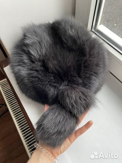 Шапка норковая женская