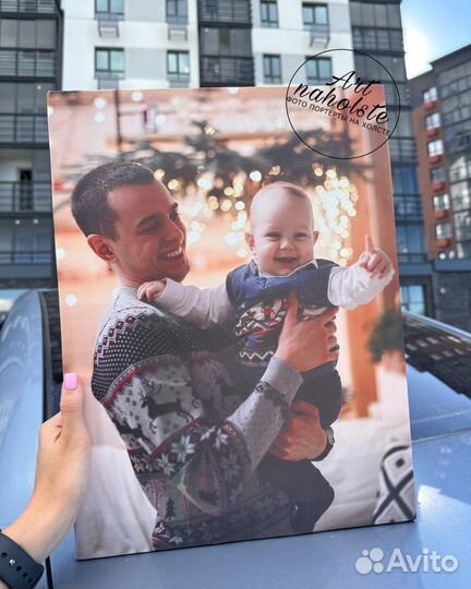 Портреты в стиле Dream art, печать на холсте