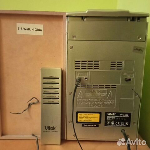 Музыкальный центр Vitek