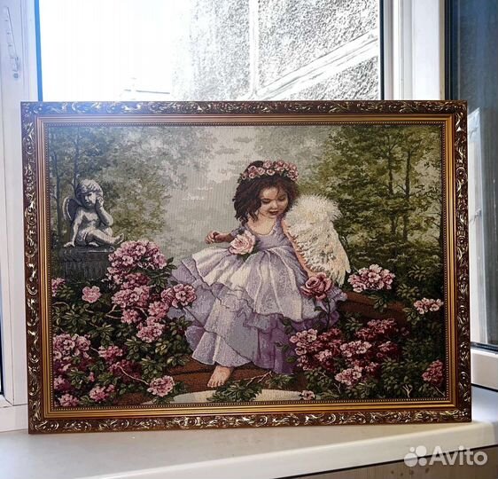 Картина с девочкой