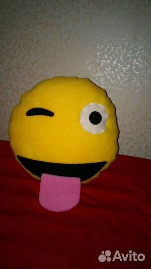 Смайлик подушка