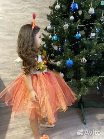 Костюм белочки лисички 104