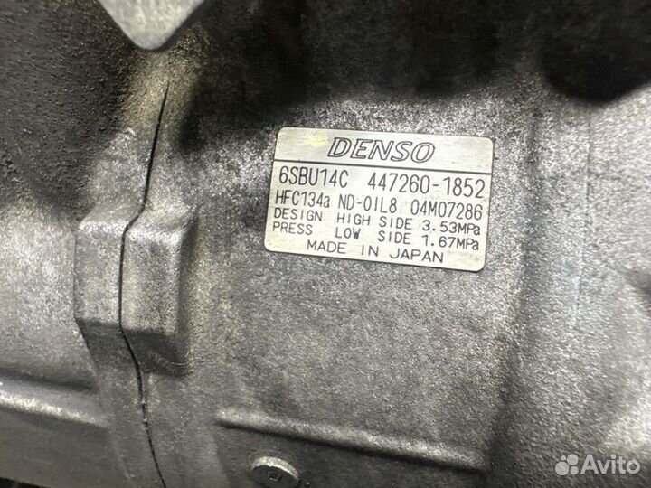 Компрессор кондиционера Bmw X1 E84 N47D20D 2010