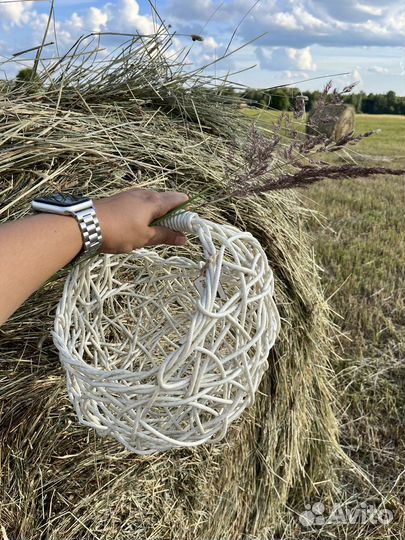 Кашпо и корзинки из ротанга