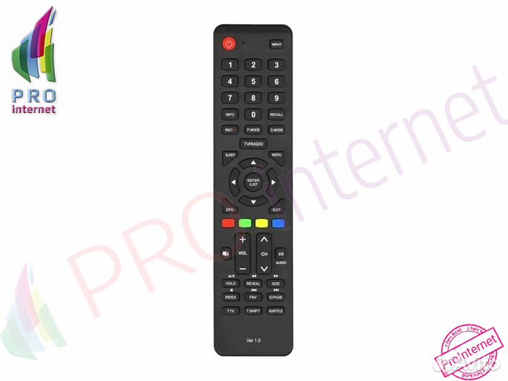 Пульт для телевизора dexp VER1