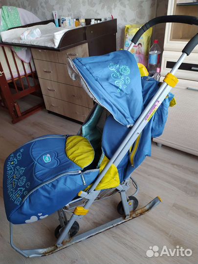 Санки коляска