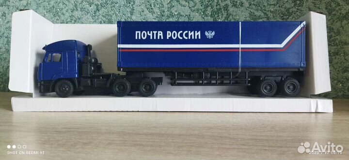 Модель Камаз с полуприцепом Почта