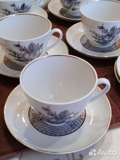 Чайная пара фарфор