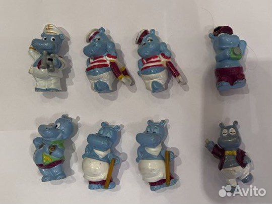 Игрушки из киндера сюрприза 90х коллекция