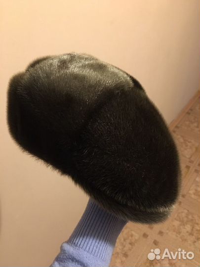 Меховая мужская кепка