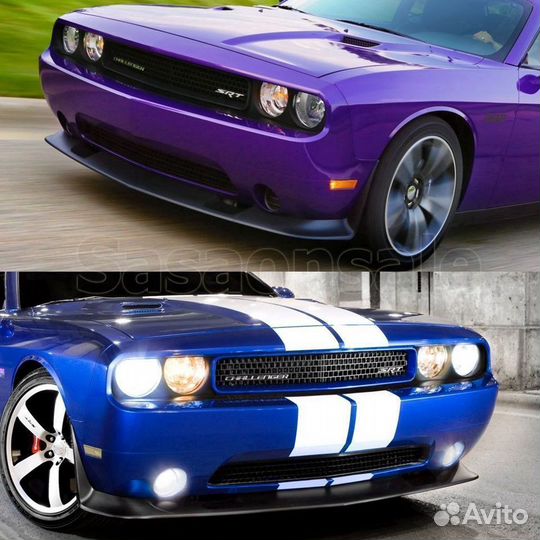 Юбка переднего бампера 2011-2014 Dodge Challenger