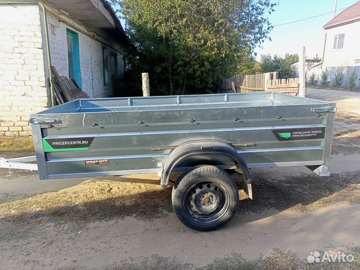 Прицеп 2.5м на 1.3м высота борта 52см