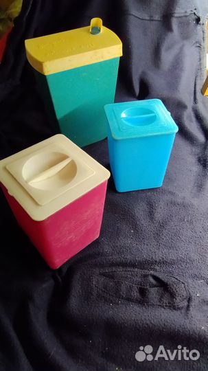 Коробки банки из жесть и др