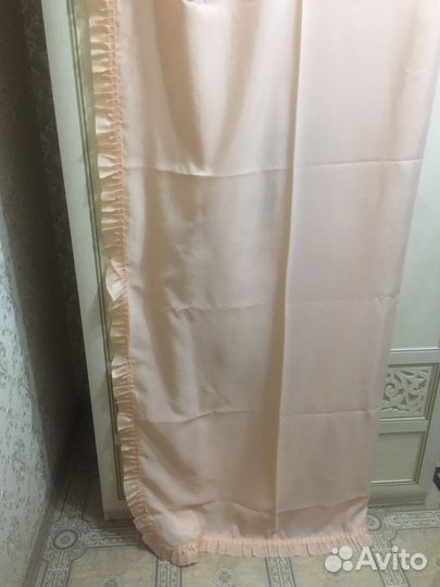 Шторы на окно с ламбрикеном 2шт