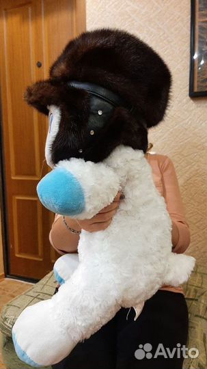 Меховая норковая шапка