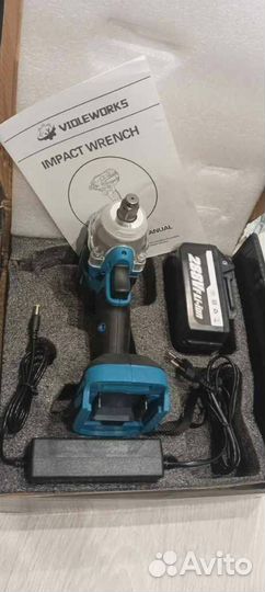 Гайковерт ударный аккумуляторный 21V безщеточный