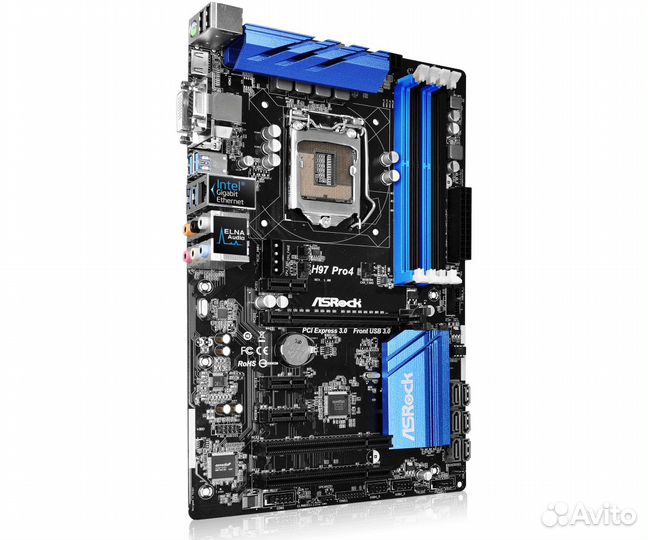 Материнская плата ASRock H97 Pro4 + Intel Xeon E3
