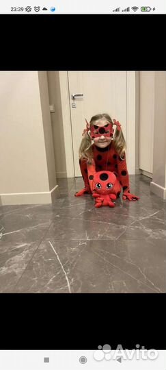 Костюм леди баг+маска+сумочка (все разм)