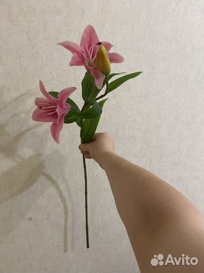 Искусственные цветы бу