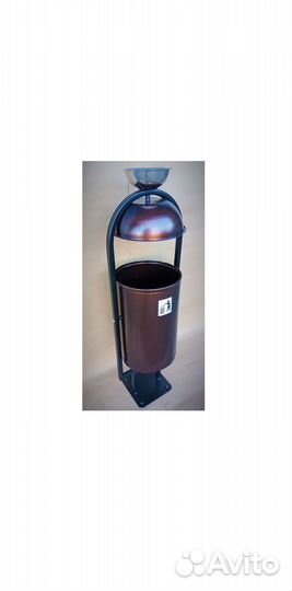 Урна металлическая с пепельницей