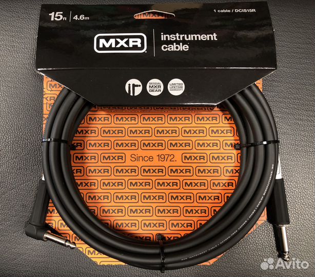 Кабель гитарный Dunlop (в ассортименте)