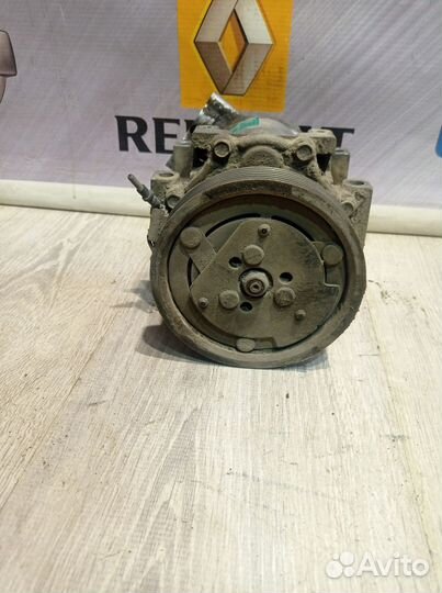 Компрессор кондиционера Renault logan