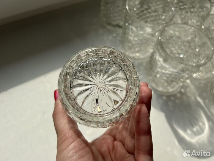 Стаканы Богемия Чехословакия времен СССР